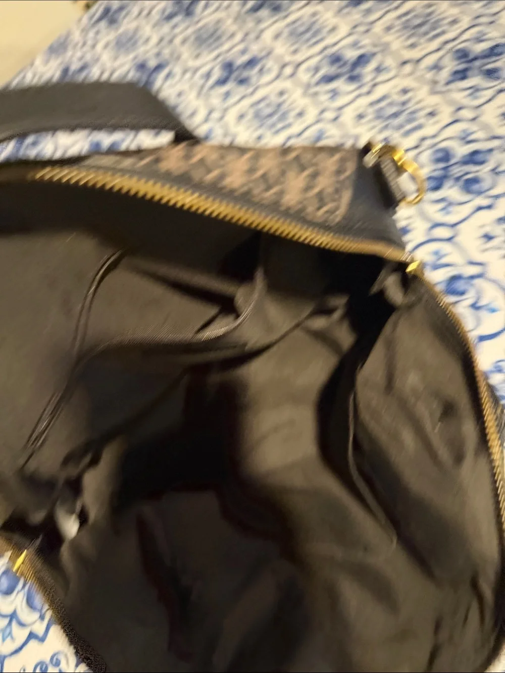 Fossil leather bag